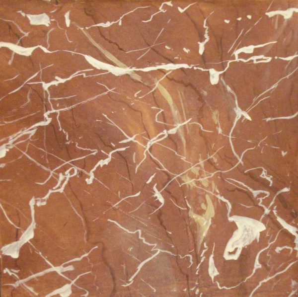 Rosso Carpazi hand paint marble