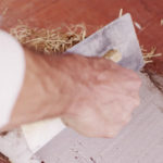 Hand made plaster by André