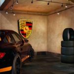 Custom garage luxury Porsche