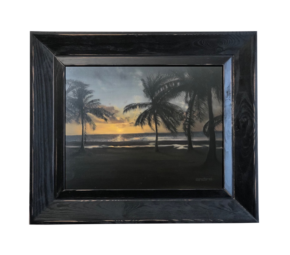 Oil on linen, Paradise at Night collection