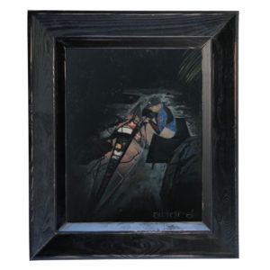 Oil painting, framed, Self Lit, André